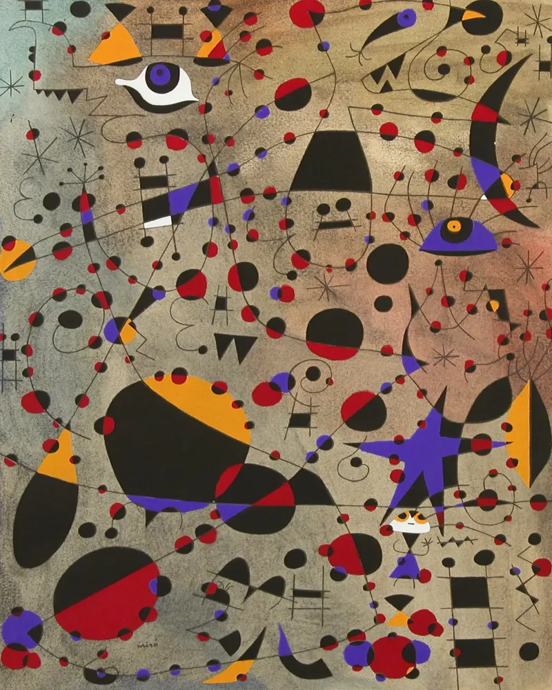 Joan Miró Arte speciale poster da The Bakulans