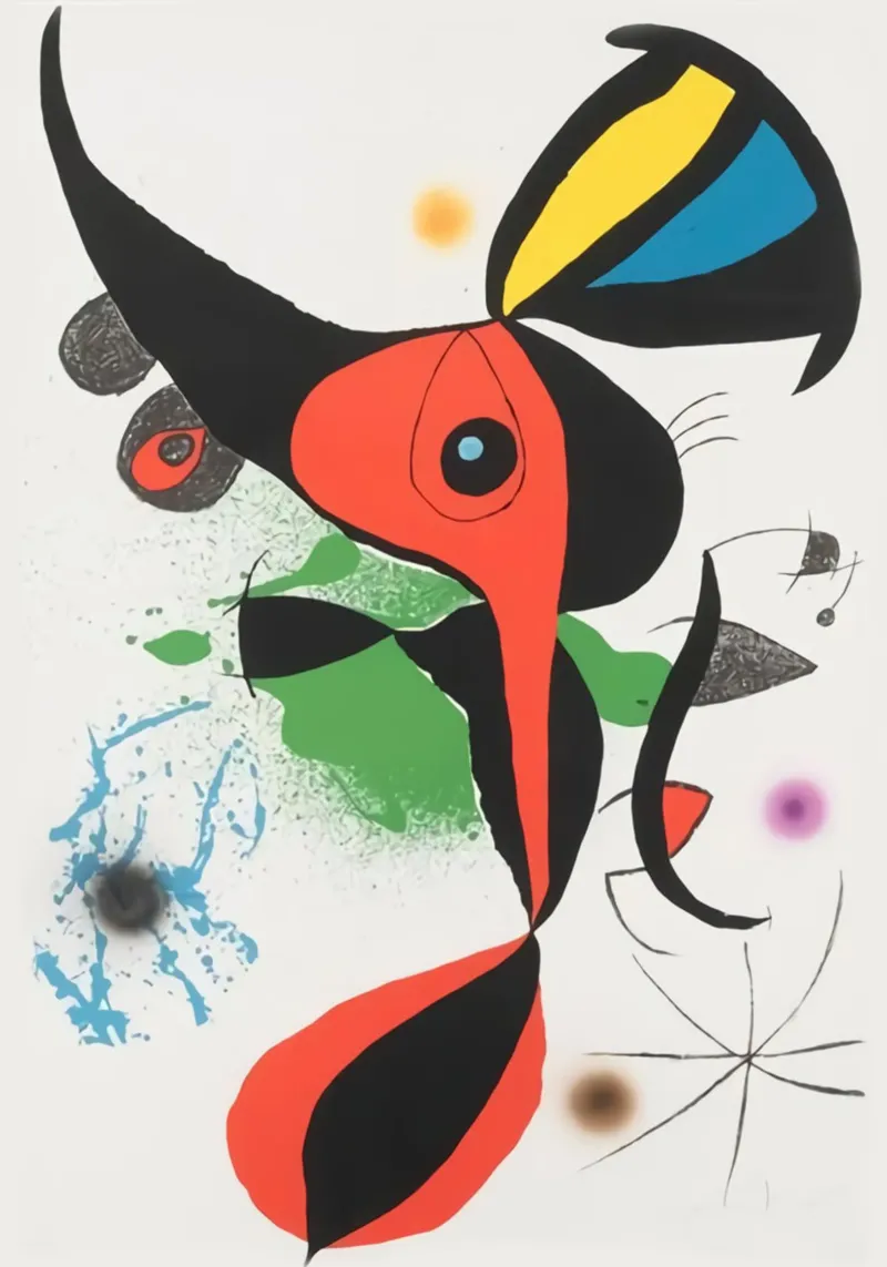 Joan Miró Belle plexiglas de The Bakulans