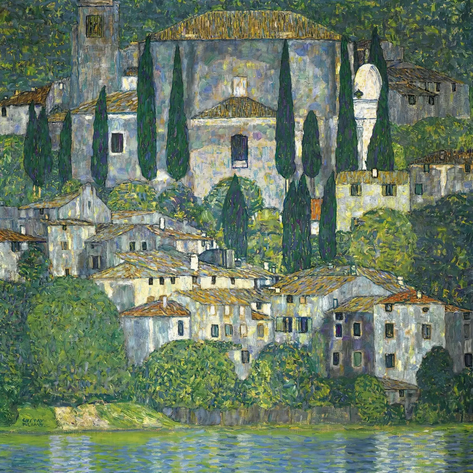 Gustavo sale su Iglesia e Cassone pellicola backlit da 50 masterpieces
