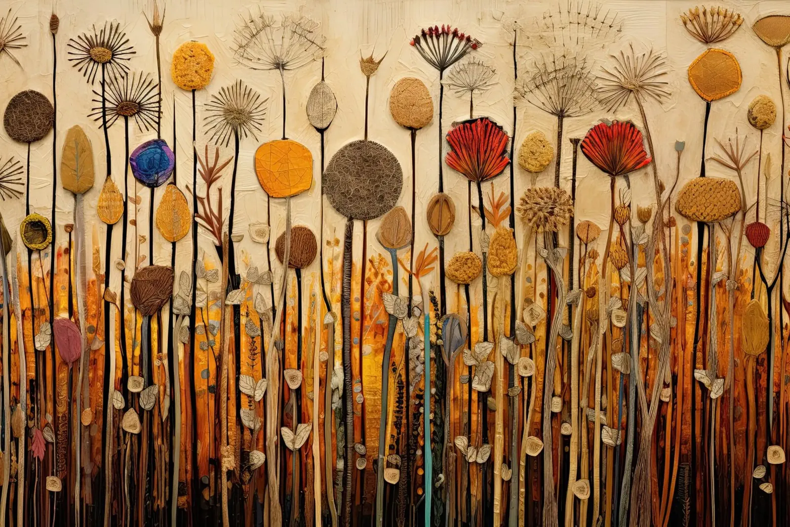 Muurkunst van Imagine canvas met Baklijst van Imagine