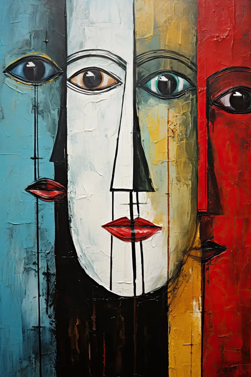 Arte da parete di Imagine poster con telaio in legno da Imagine