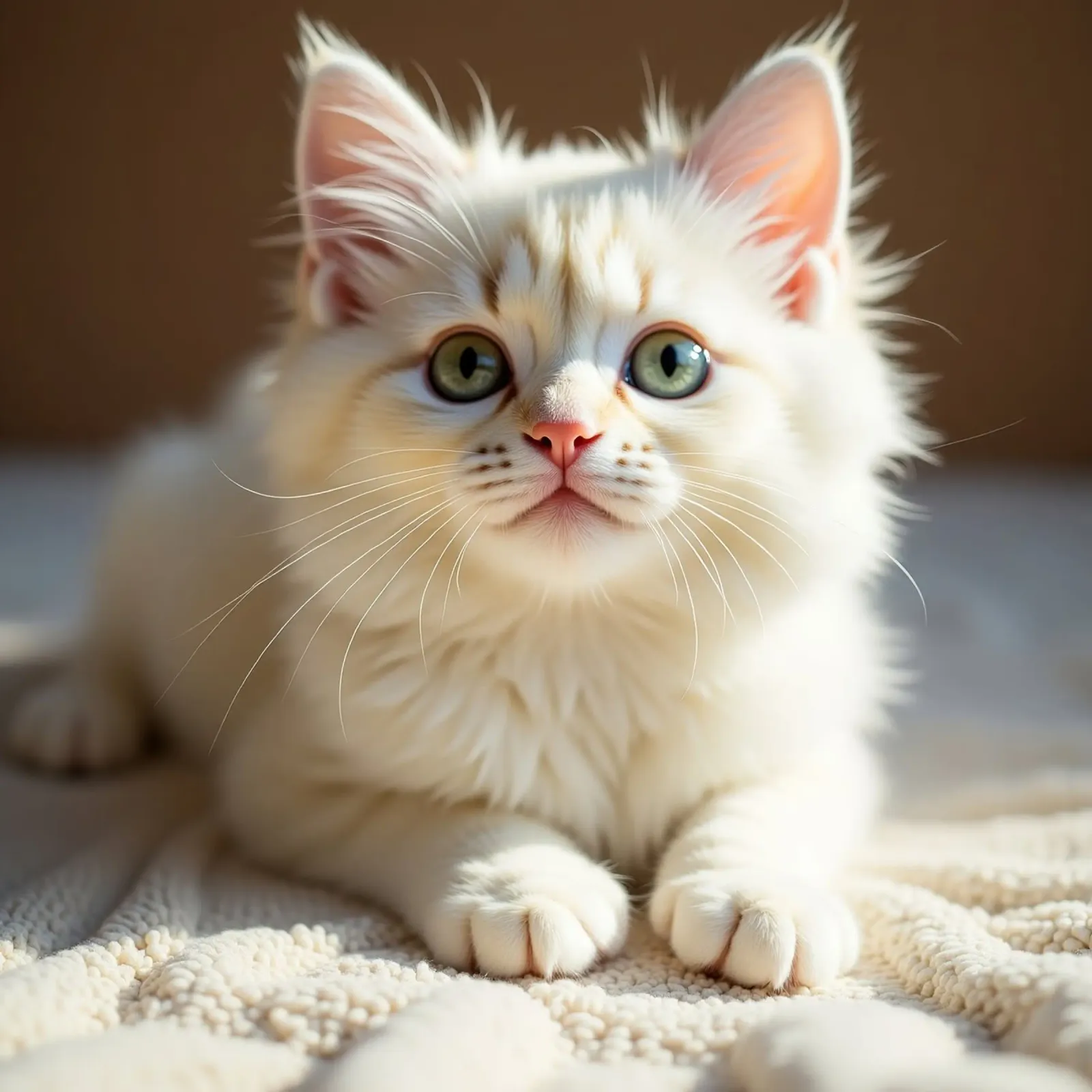 Gatto bianco pellicola backlit da brockcon Shop