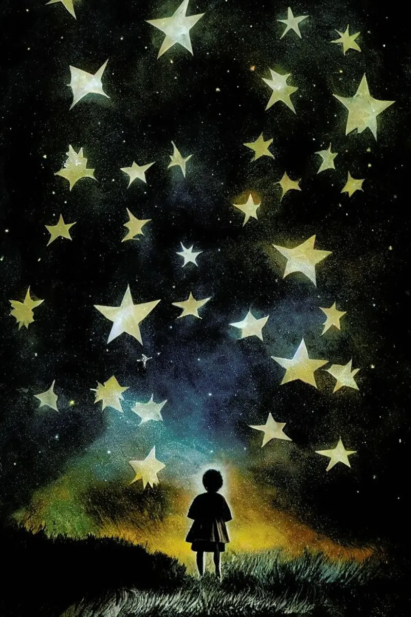 Look To The Stars pellicola backlit da treechild