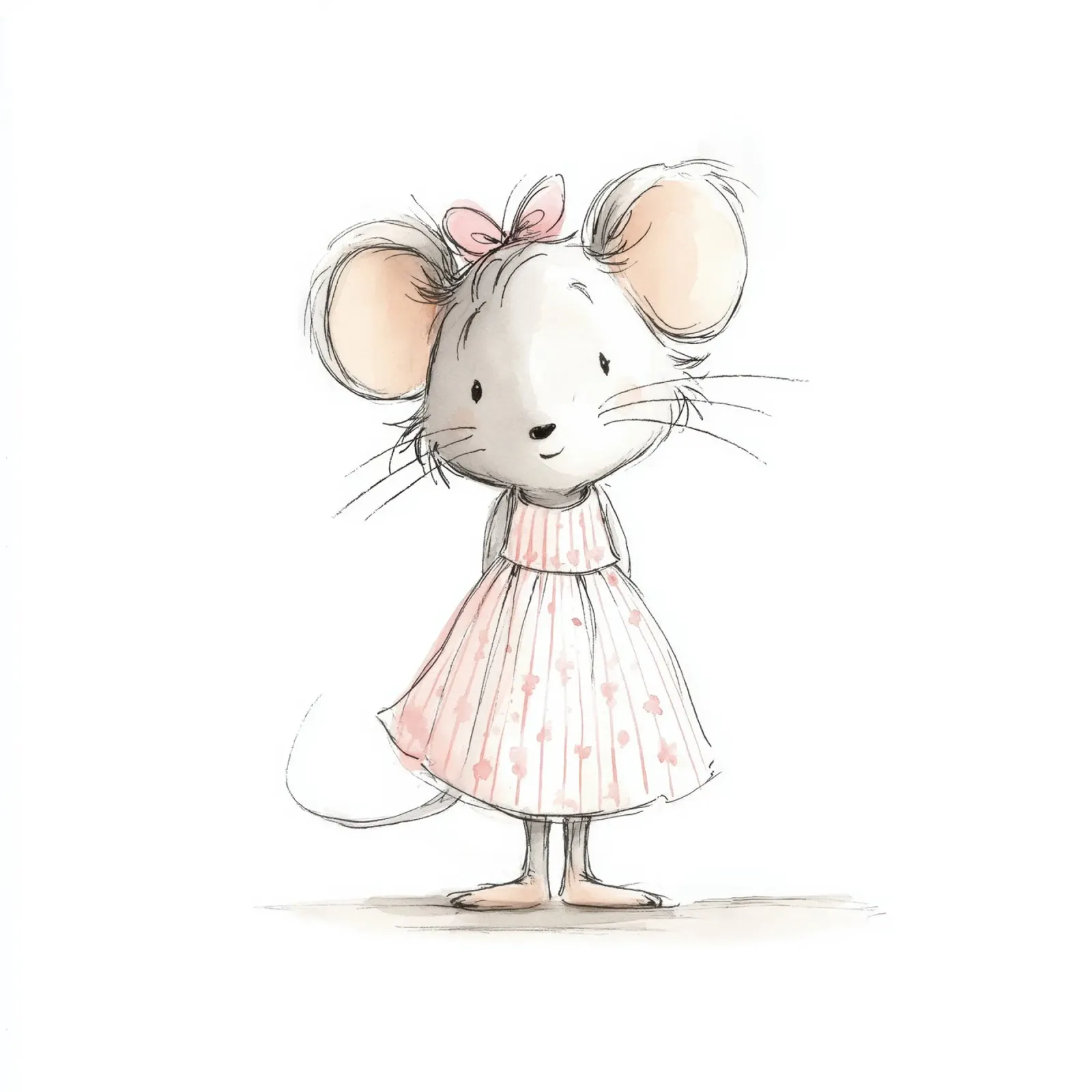 Mouse for the nursery hahnemühle by Pictura
