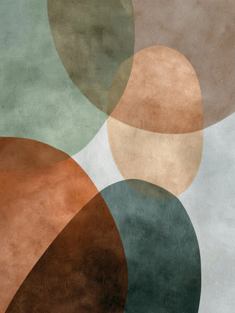 Natural Abstract Composition With Subtle Texture hahnemühle by Artbyvo