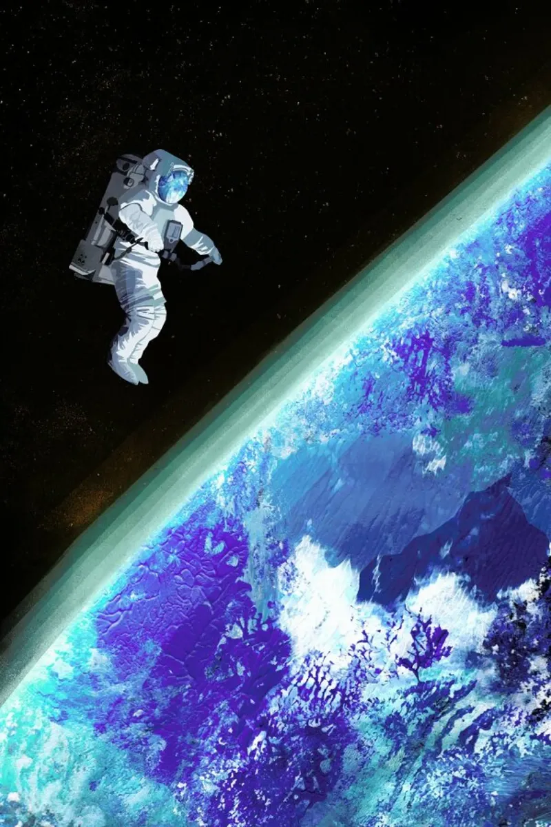 Spacewalk pellicola backlit da Goed Blauw
