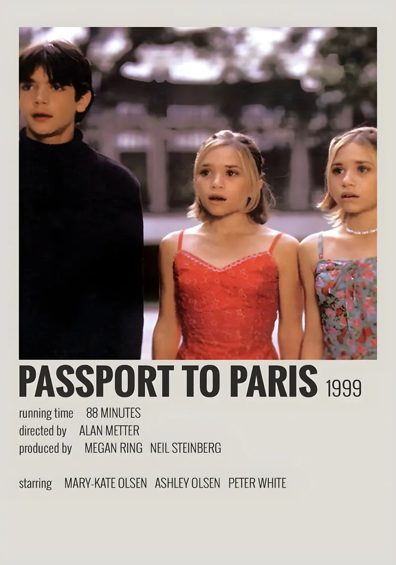 PASSPORT TO PARIS 1999 Hahnemühle von MVFminimalist