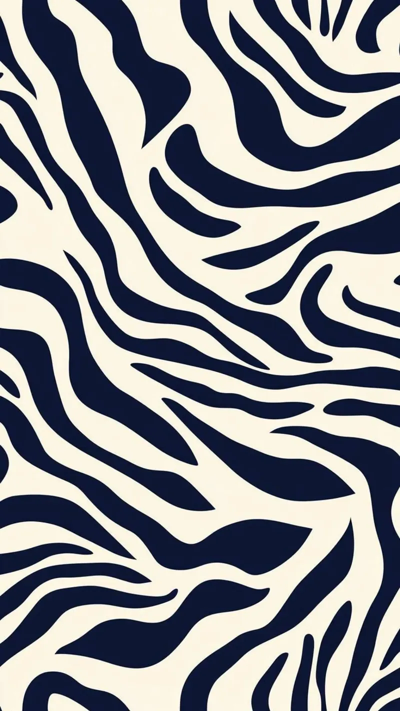 Zebra Print Pattern hahnemühle de graphic design