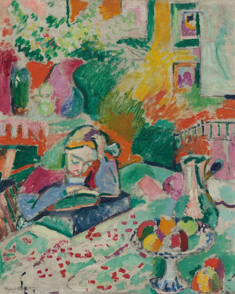 Henri Matisse Abstract Style Leinwand von Art In The Sky