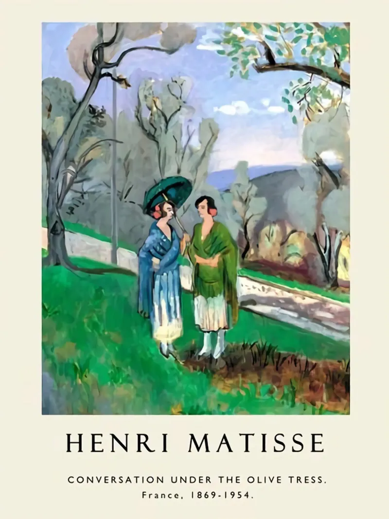 Hennri Matisse Francia 1869 - 1954 poster da Art In The Sky