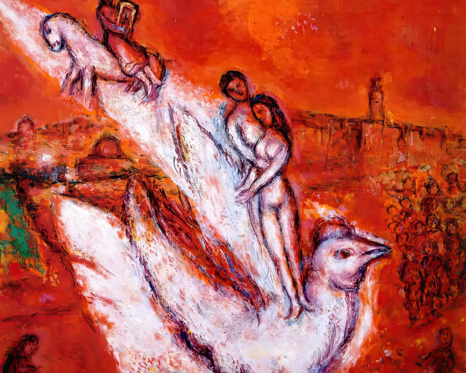 Cantico dei Cantici Marzo Chagall carta hahnemühle da MC Exhebition