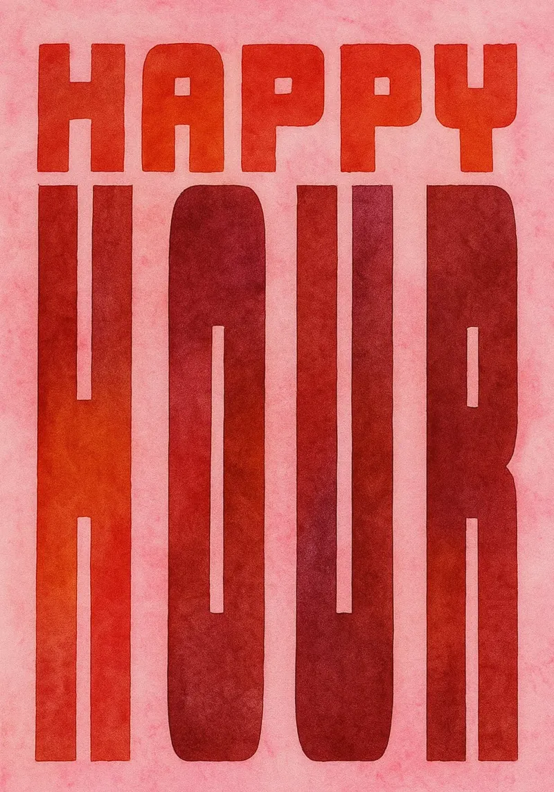 happy hour pellicola backlit da onelove