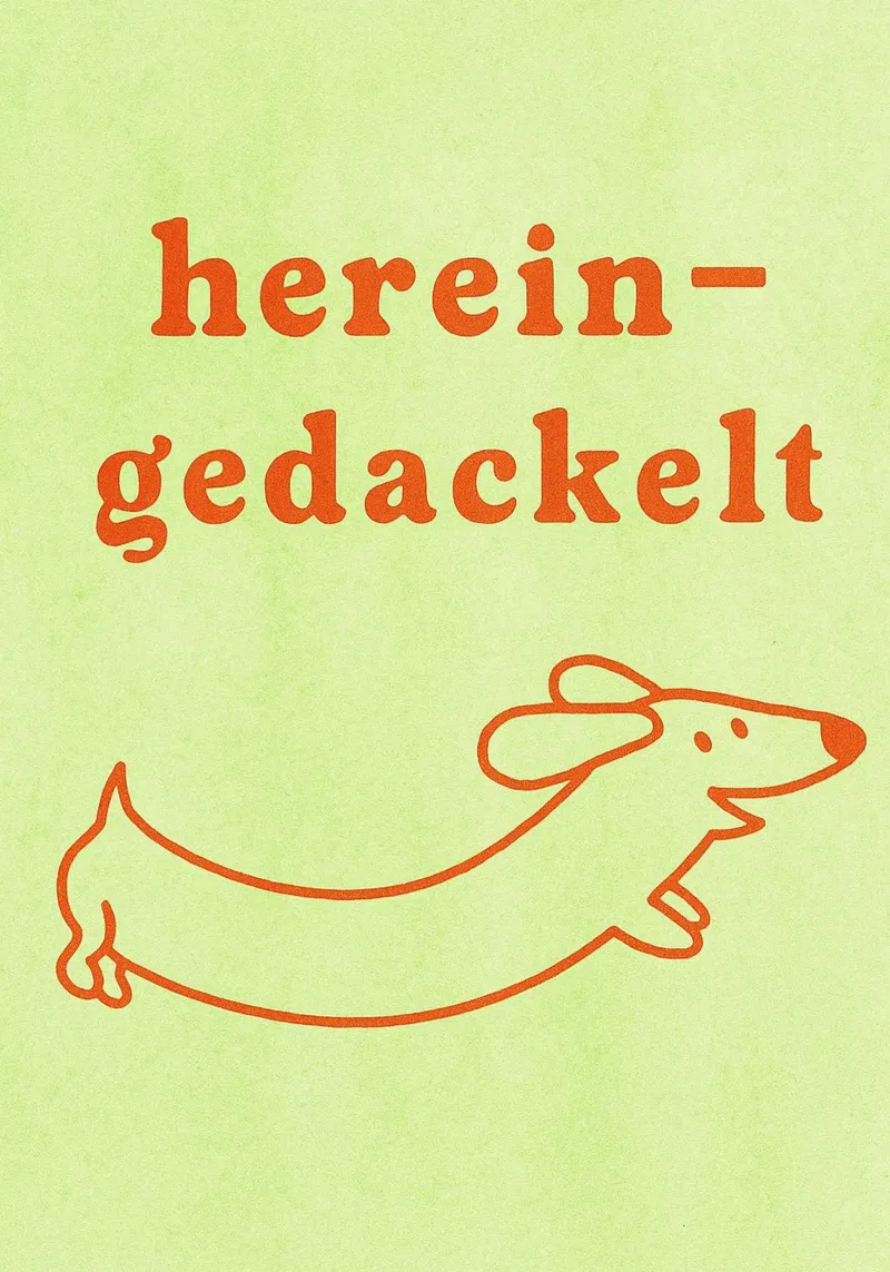 herein-gedackelt Hahnemühle von onelove