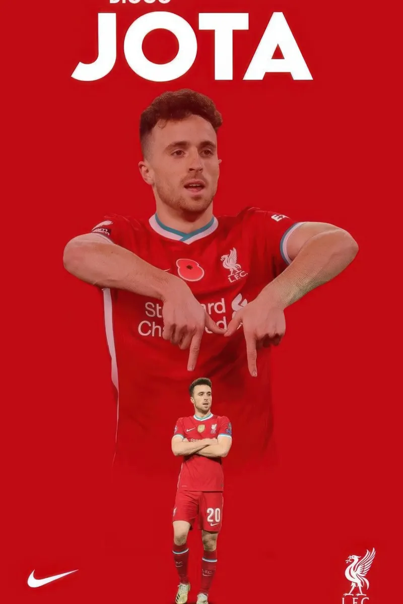 M Celebrazione di Diogo Jota poster da nice sport