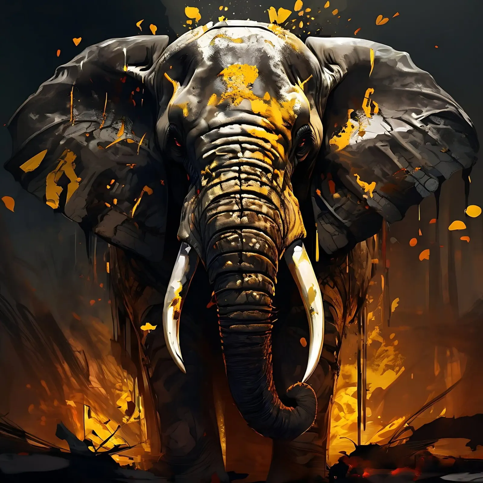 Elefante_Estilo_G_1 metacrilato de Tierisch bunt by LK
