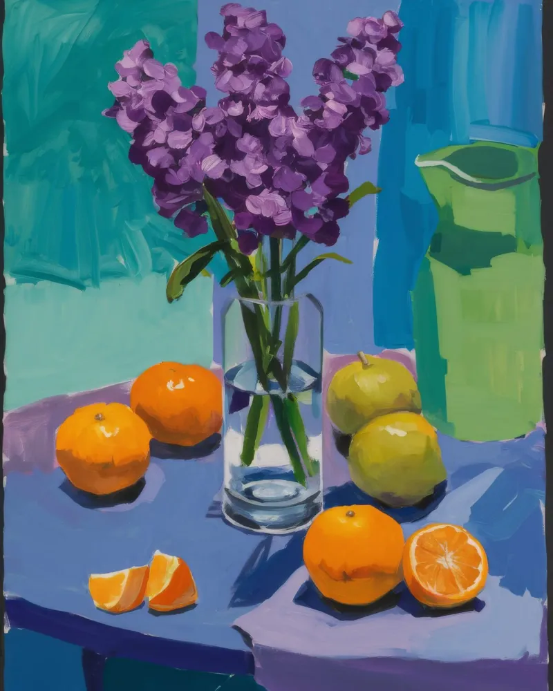 Jacinto Citrus Stillness metacrilato de Fable Tempa