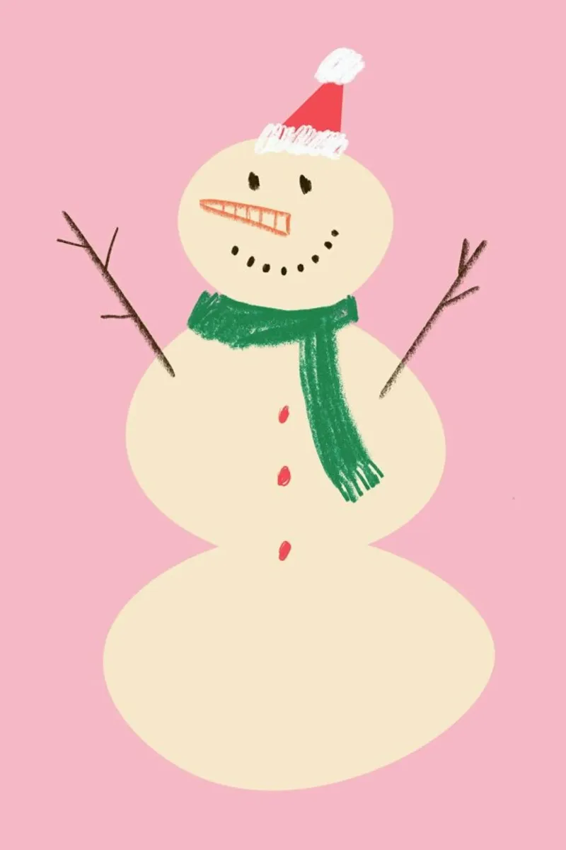 Happy Snowman pellicola backlit da Studio One