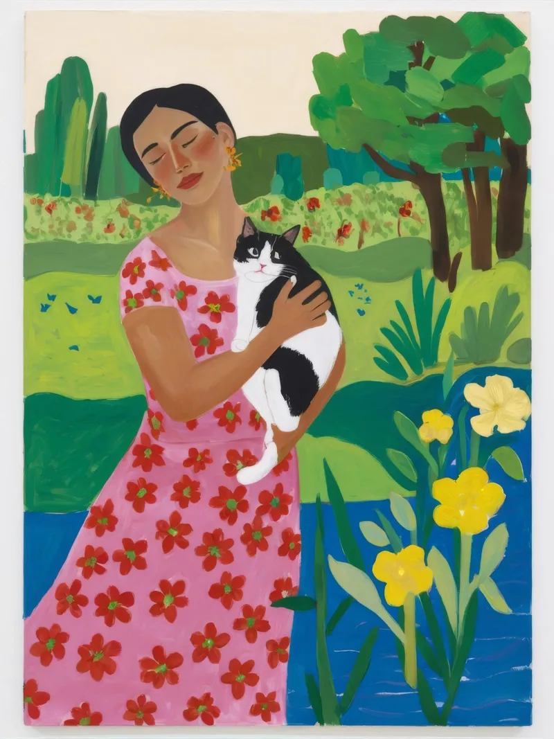 Bellezza del raccolto del giardino poster con telaio in plastica da Haven Fantasy