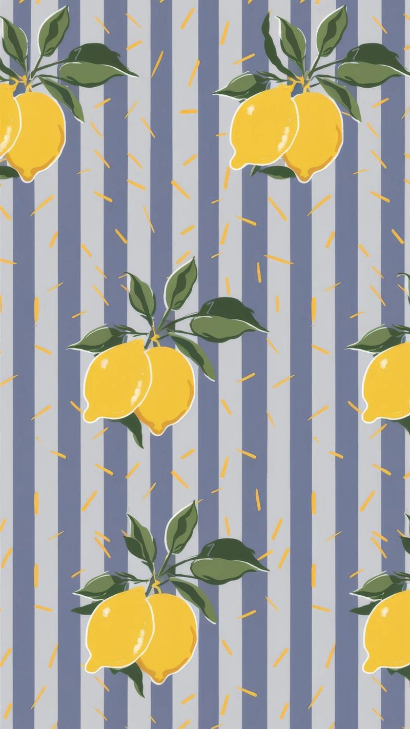 Striscia di rami di limone carta hahnemühle da Muse Artworks