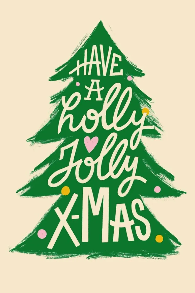 Holly Jolly X-Mas pellicola backlit da Studio One
