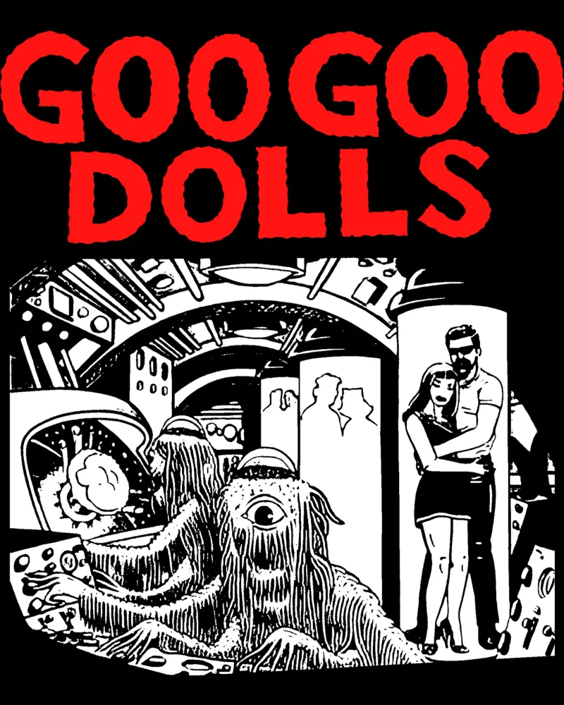 Goo Goo Dolls - Rock canvas by Deepness