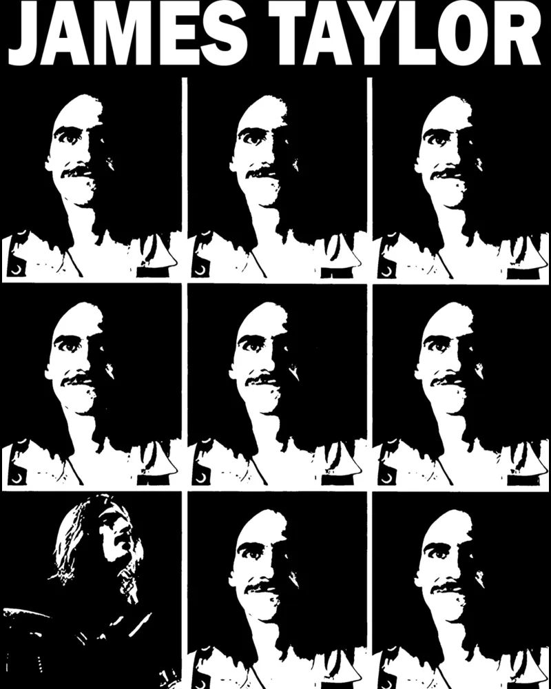 James Taylor - Singer And Songwriter pellicola backlit da Deepness