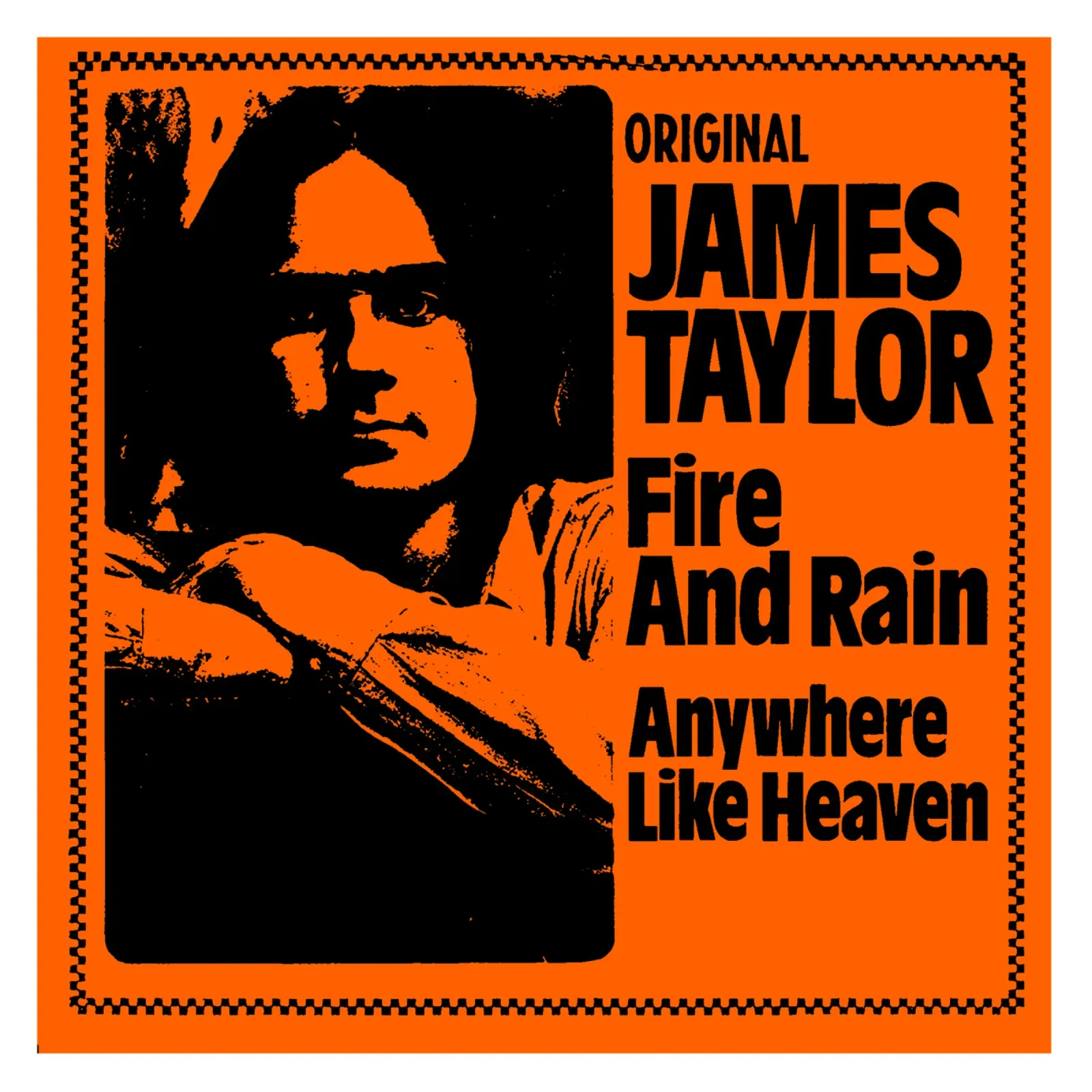 James Taylor - Singer Face acrylic glass by Deepness
