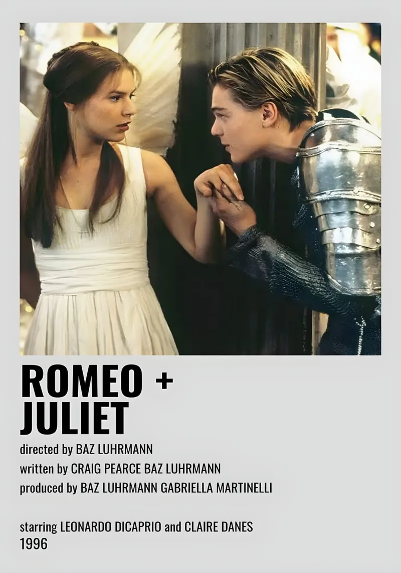 ROMEO + JULIET pellicola backlit da MVFminimalist