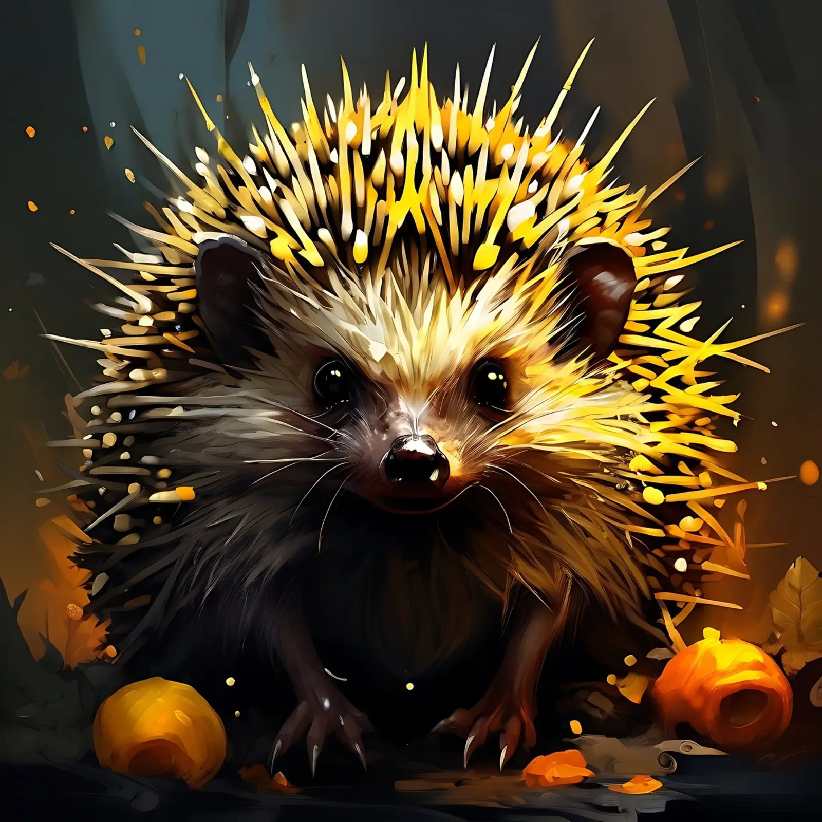 Hedgehog_style_G_1 hahnemühle by Tierisch bunt by LK