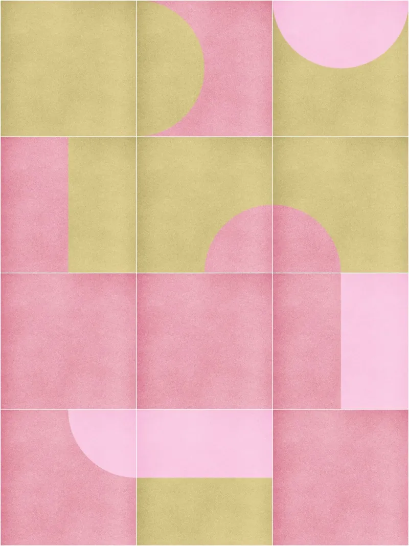 Retro Tiles 15 alluminio dibond da designdn