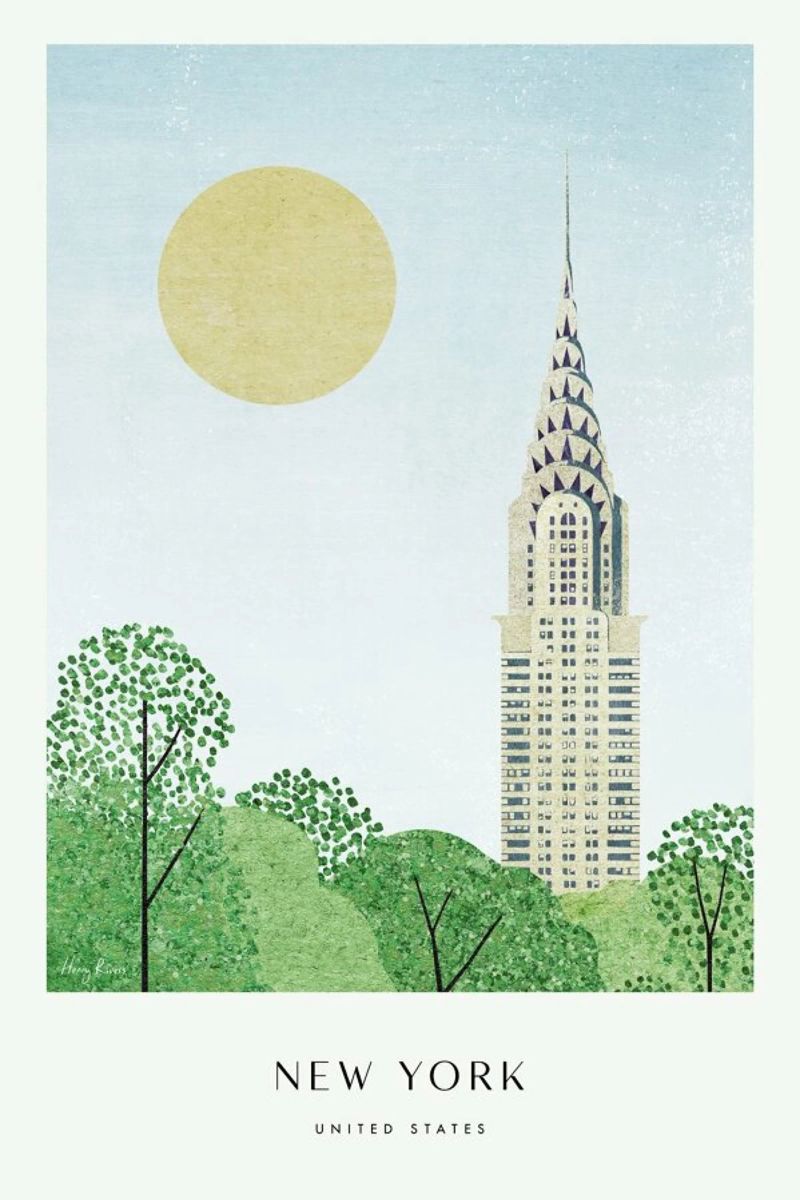 New York - Series II Poster von Henry Rivers