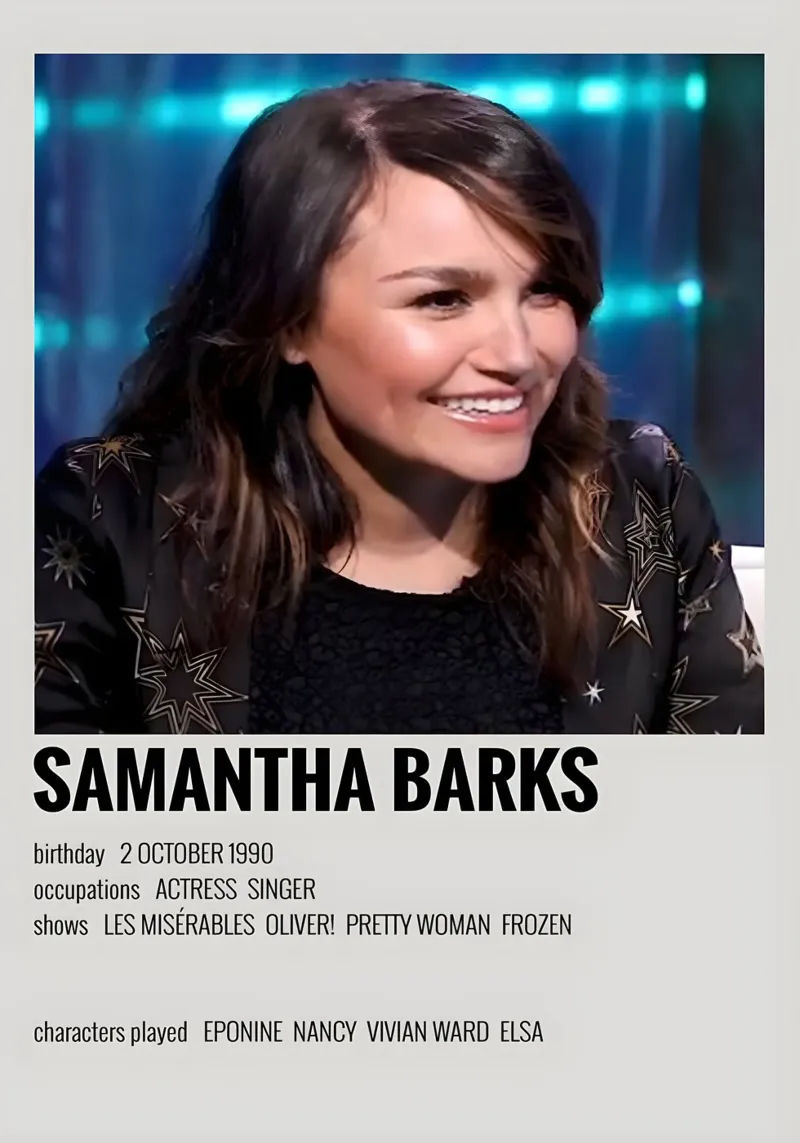 SAMANTHA BARKS pellicola backlit da MVFminimalist
