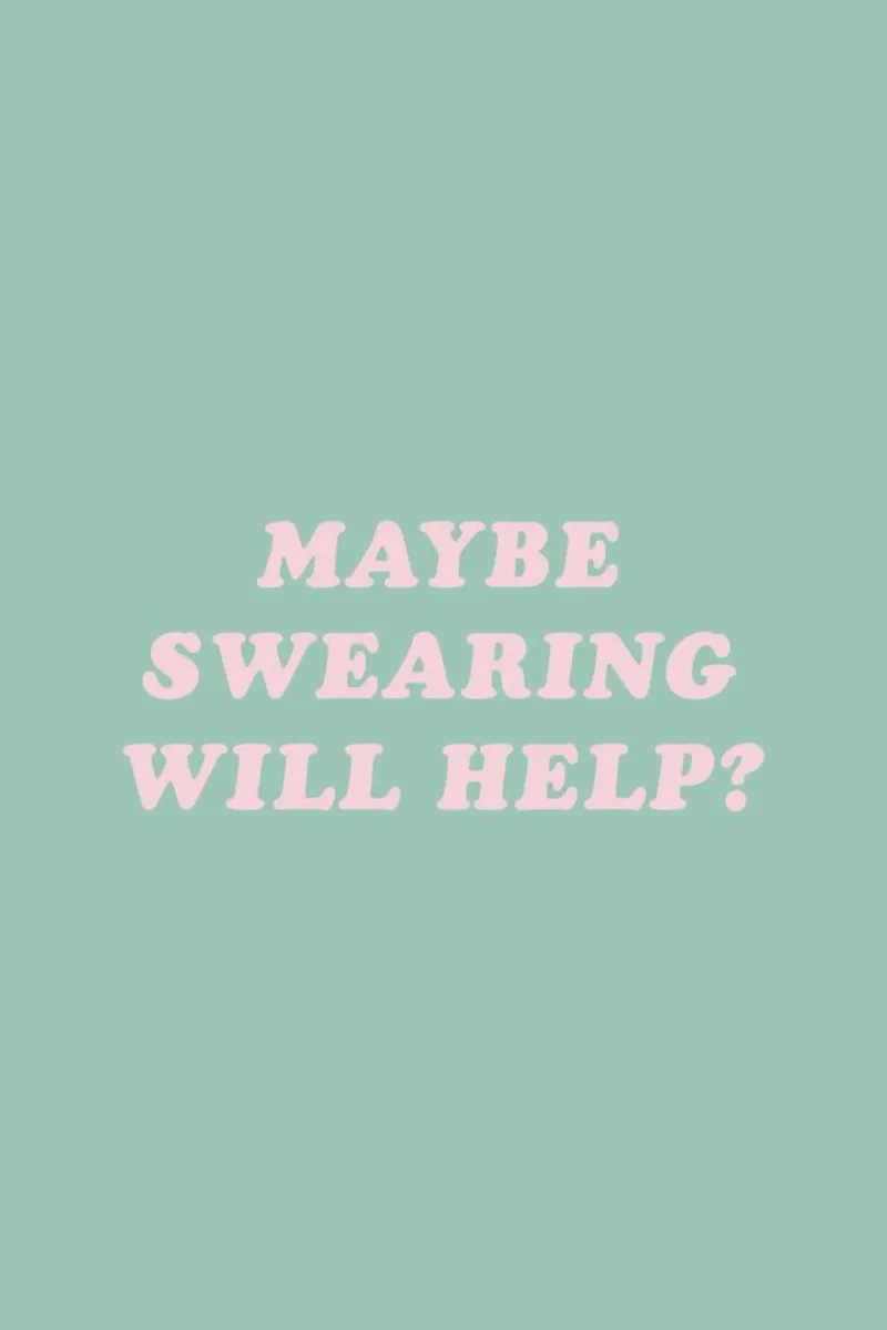 Maybe Swearing Will Help pellicola backlit da The Native State