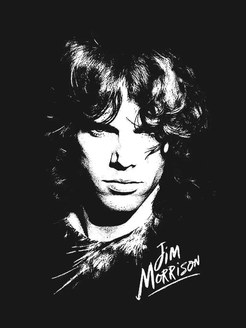 jim morrison pellicola backlit da vanhesling