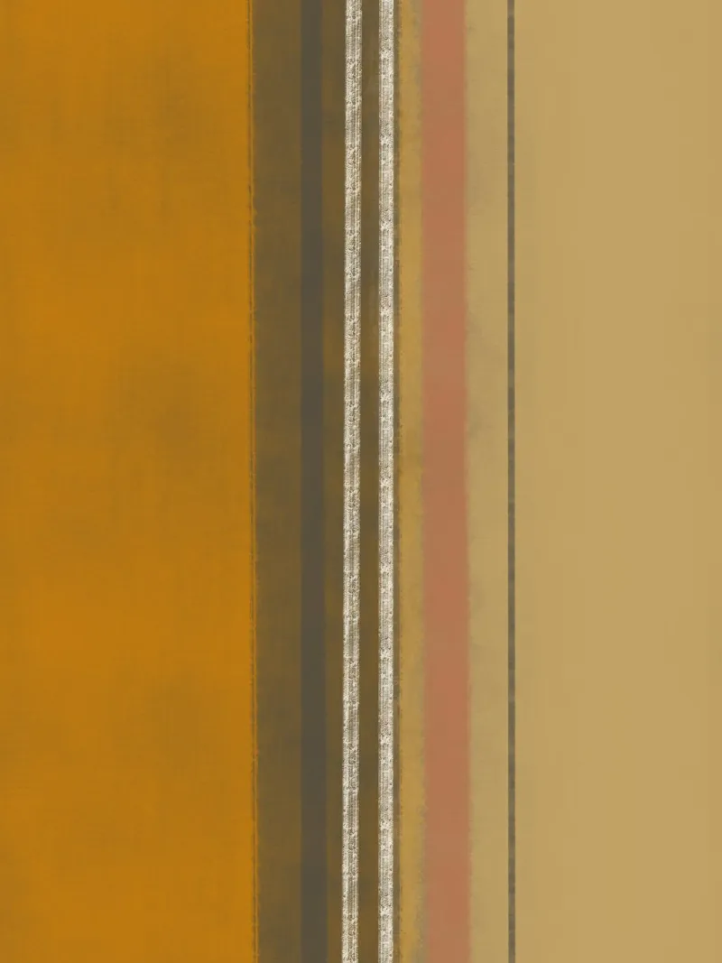 Textured large abstract 07 canvas by Little Dean