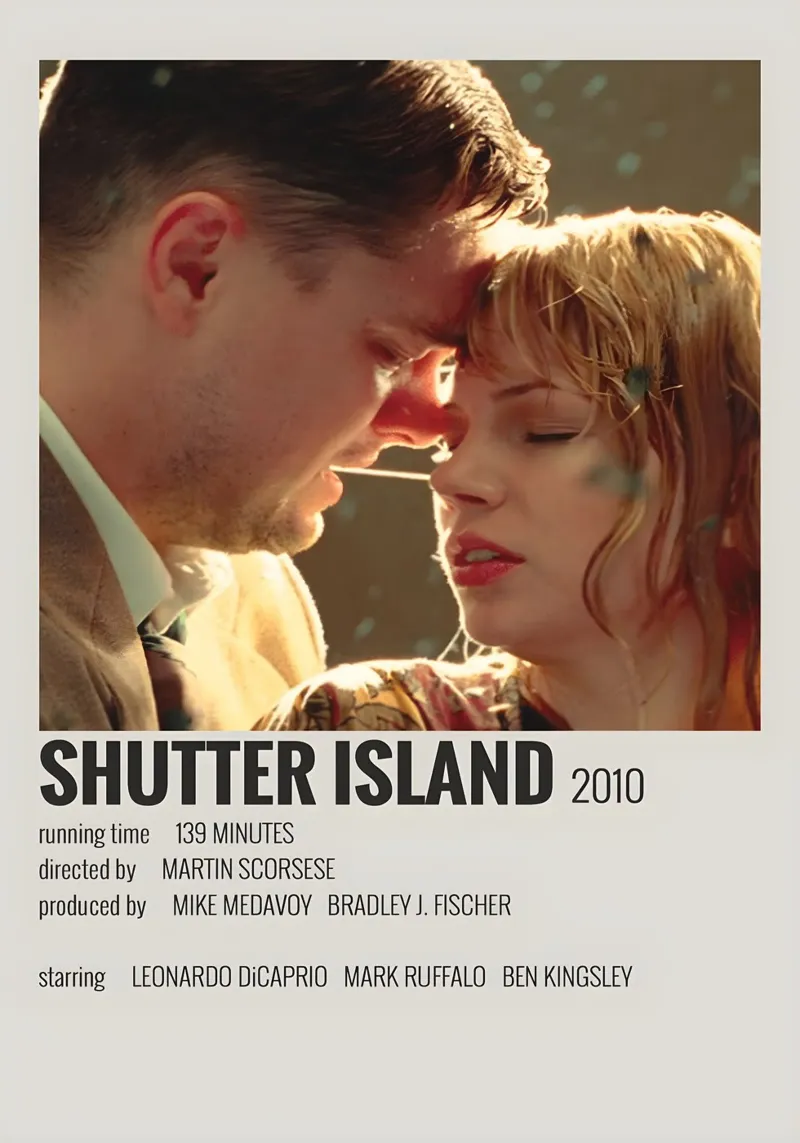SHUTTER ISLAND 2010 pellicola backlit da MVFminimalist