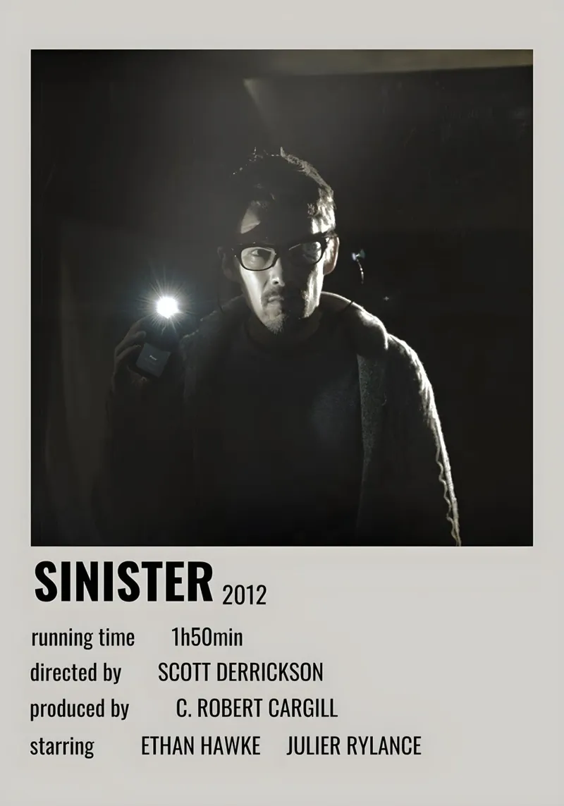 SINISTER 2012 pellicola backlit da MVFminimalist