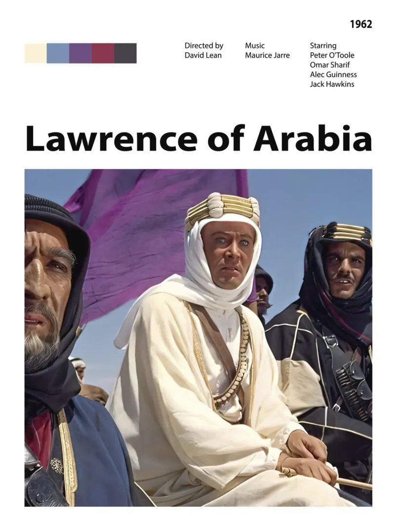 Lawrence of Arabia hahnemühle by 🎞 The Movie Wall
