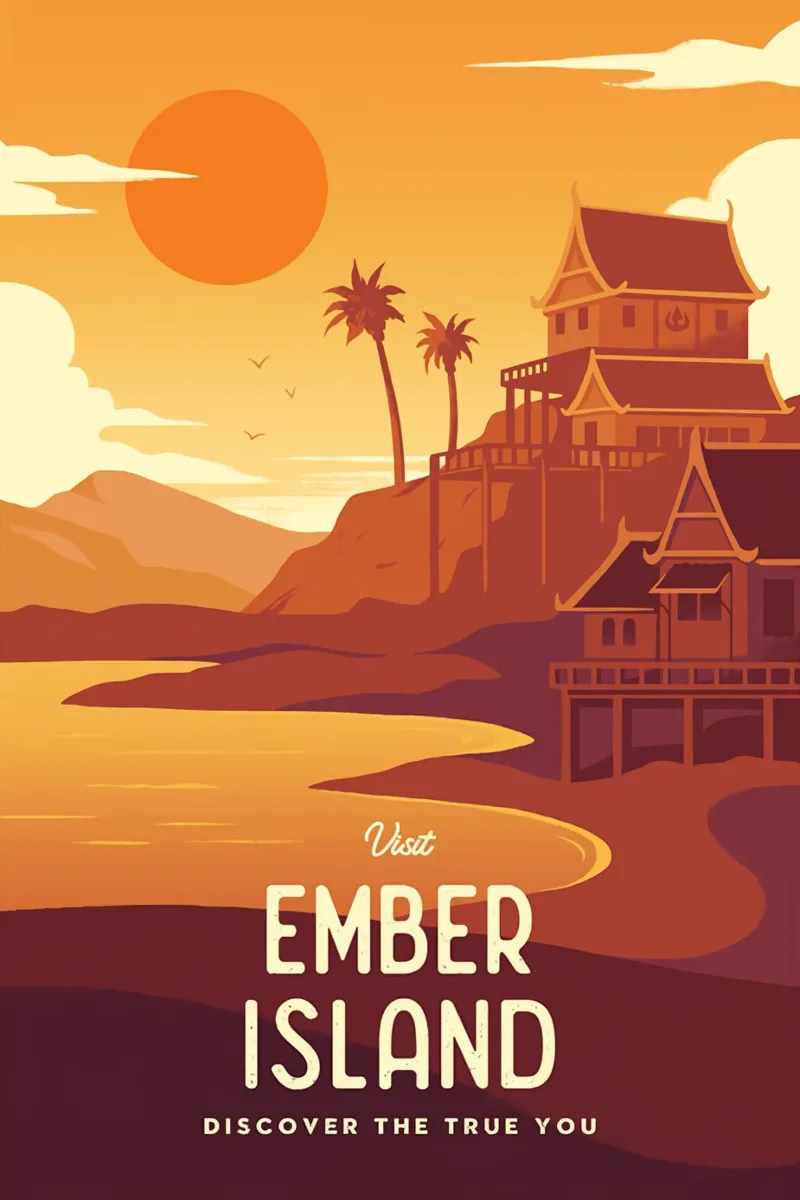 Visiter l'île d'Ember hahnemühle de Alice Slatera