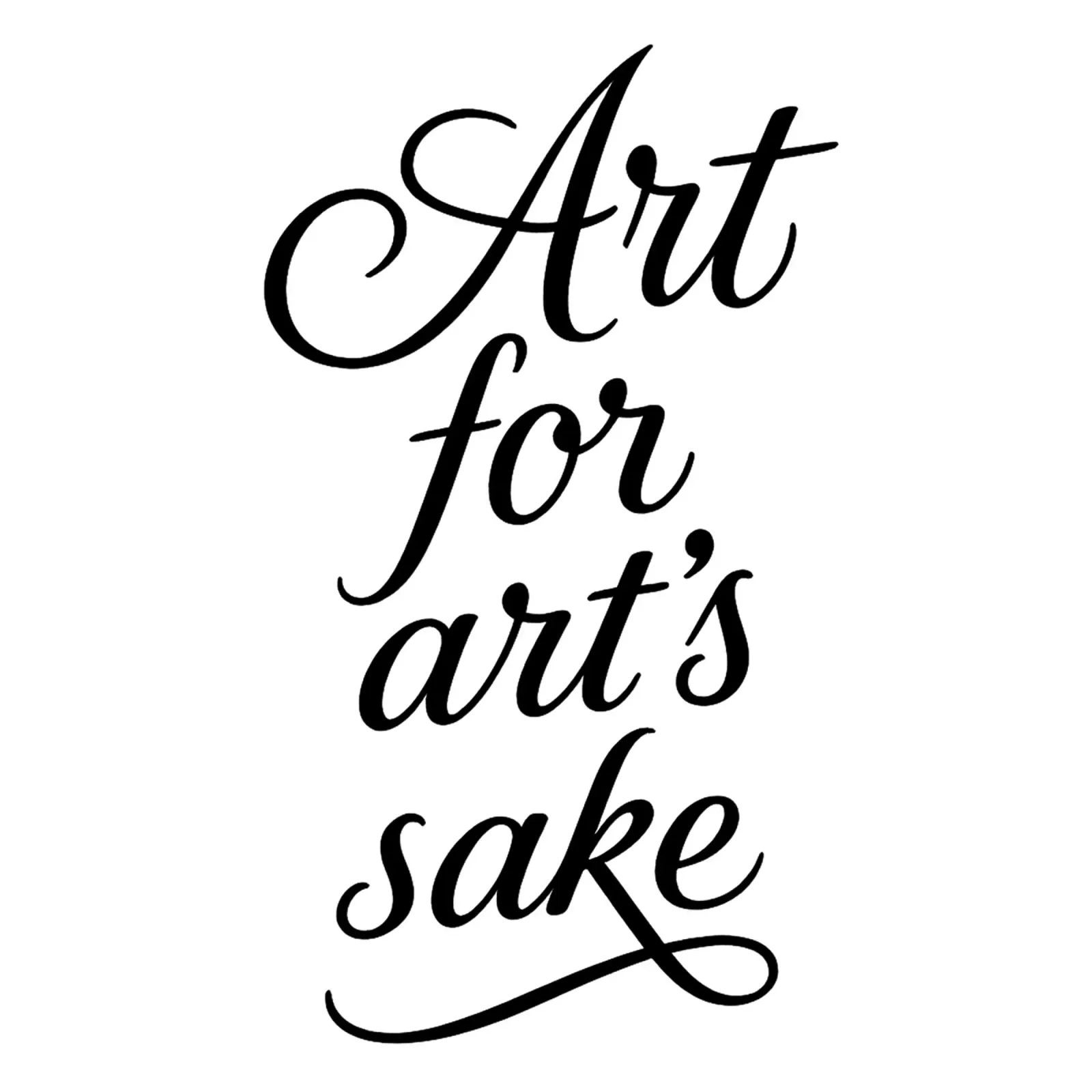 ART FOR ART´S SAKE pellicola backlit da Vintage Van Gogh