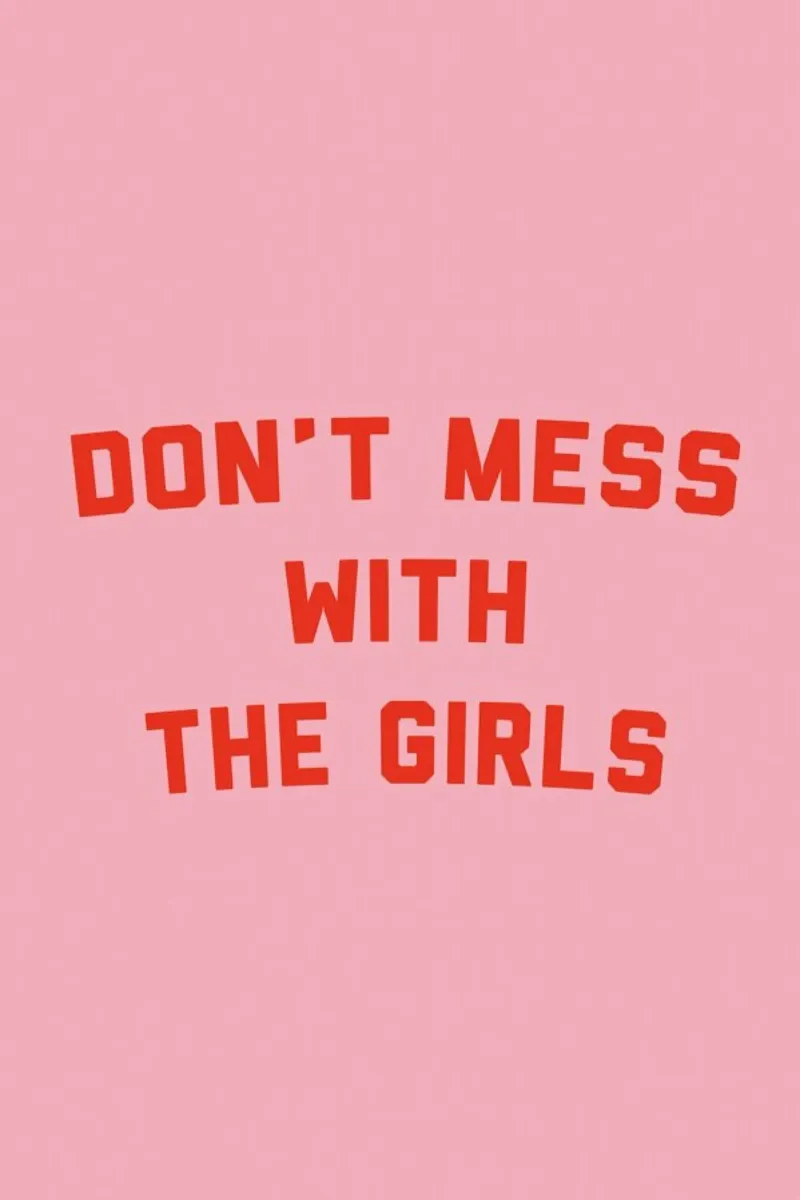 Don't Mess With The Girls Hahnemühle von The Native State