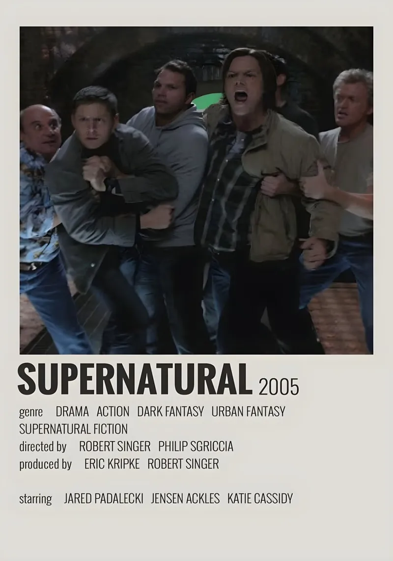SUPERNATURAL 2005 pellicola backlit da MVFminimalist