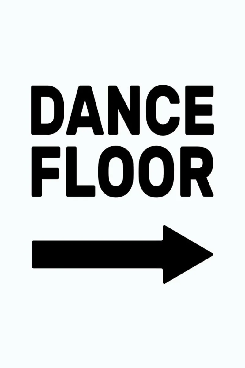 Dancefloor (Arrow Right) pellicola backlit da The Native State