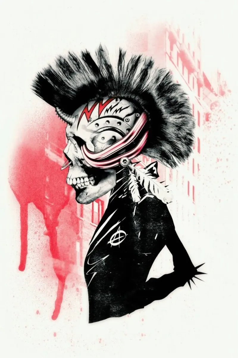 Punk pellicola backlit da Ali Gulec