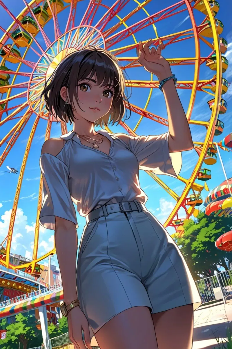 belle donne anime poster da van hellen