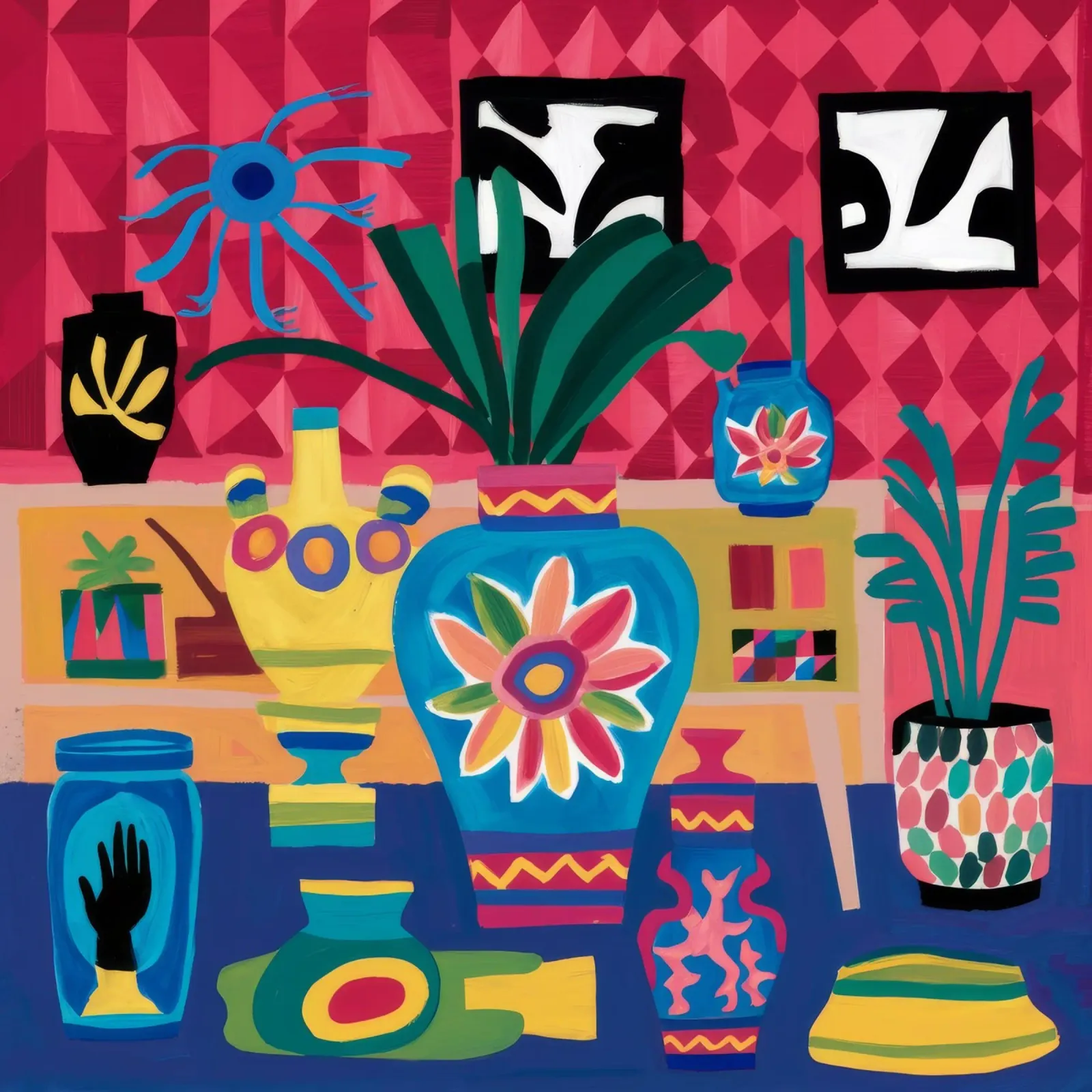 Maximalista Matisse Menagerie metacrilato de Pan Denim