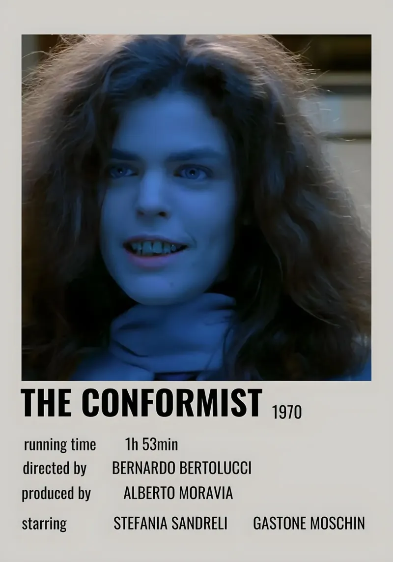 THE CONFORMIST 1970 pellicola backlit da MVFminimalist