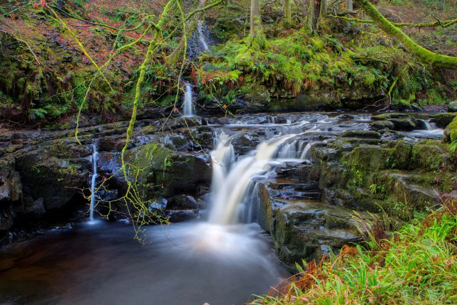 Glenariff Falls 2 carta hahnemühle da Dave Hare Photography