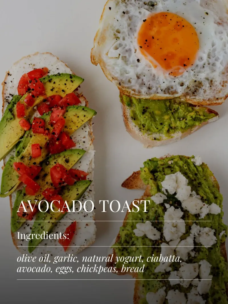 Avocado Toast pellicola backlit da Dreamer10