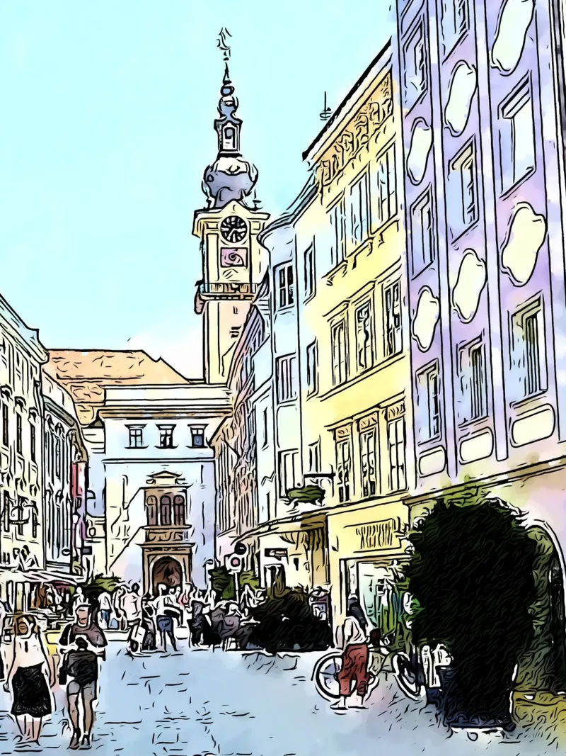 Linz, Motiv 4 pellicola backlit da ZAMART